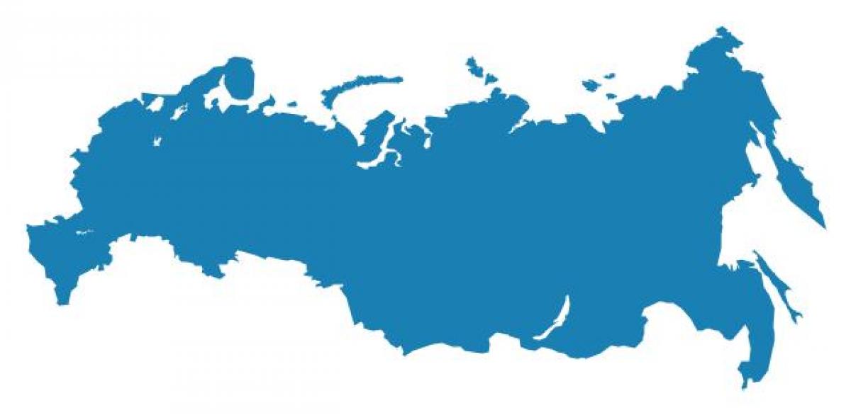 map Russia vector