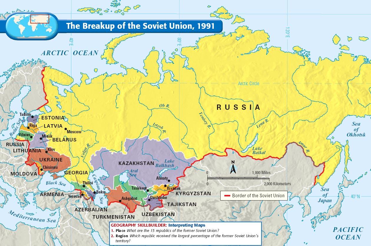 World Map Soviet Union World Map With Soviet Union Eastern