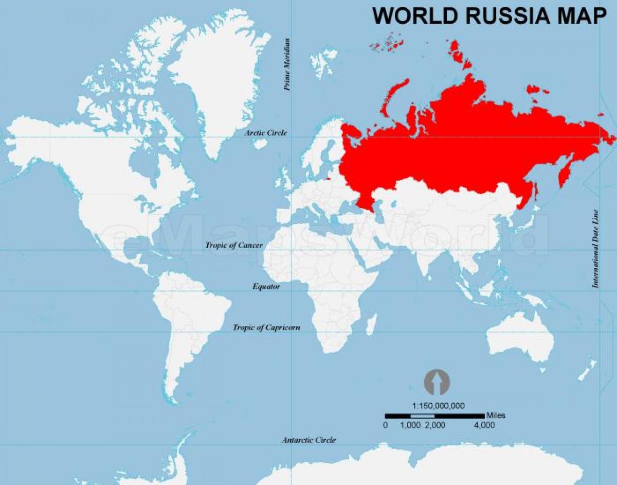 Russia location map