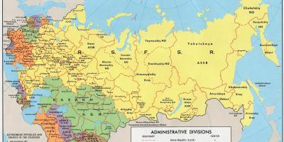 Map of the USSR
